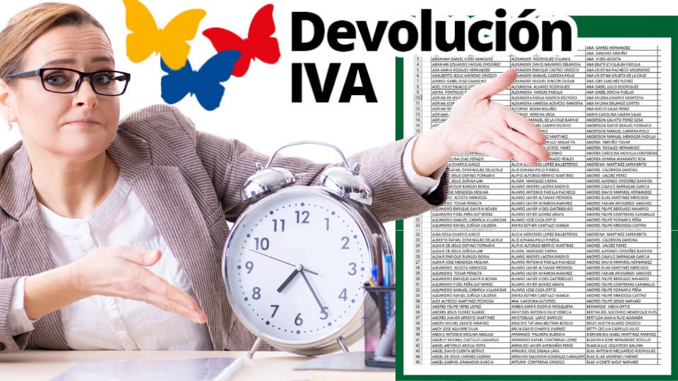 Listado Devolución del IVA 2023 Novedades de Beneficiarios Pendientes Jey te informa