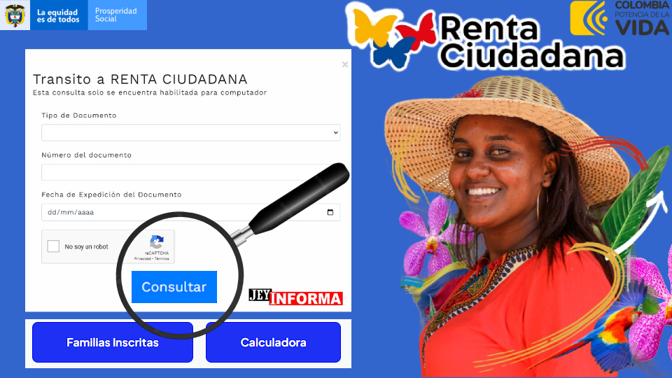 link Oficial de Consulta: ¿Cómo saber si soy beneficiario de la Renta Ciudadana 2023?
