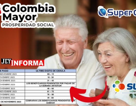 ¿Quieres saber cuándo cobrar Colombia Mayor en Noviembre? Encuentra el Cronograma de pago aquí-JEYINFORMA