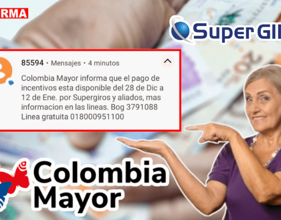 Colombia Mayor Notificacion de Pagos a Beneficiarios a través de Mensajes de Texto-JEY INFORMA