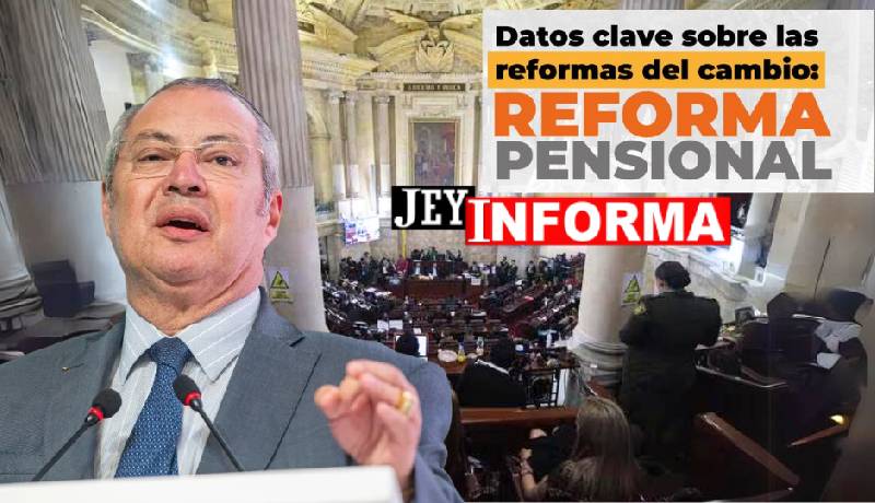 Reforma Pensional en Colombia: Segundo Debate para la Última Semana de Febrero JEY TE INFORMA