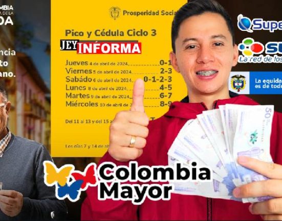 Subsidio Colombia Mayor: Fecha y Cronograma de Pago 2024 JEY TE INFORMA